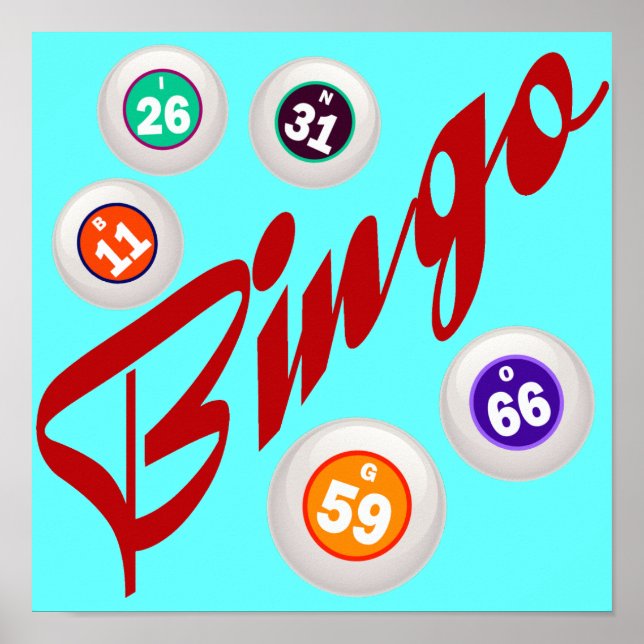 Poster Bingo (Devant)