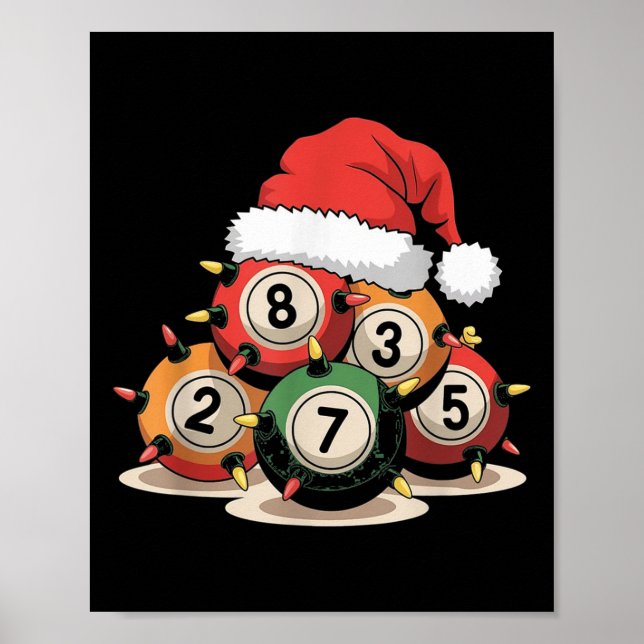 Poster Bingo Noël (Devant)