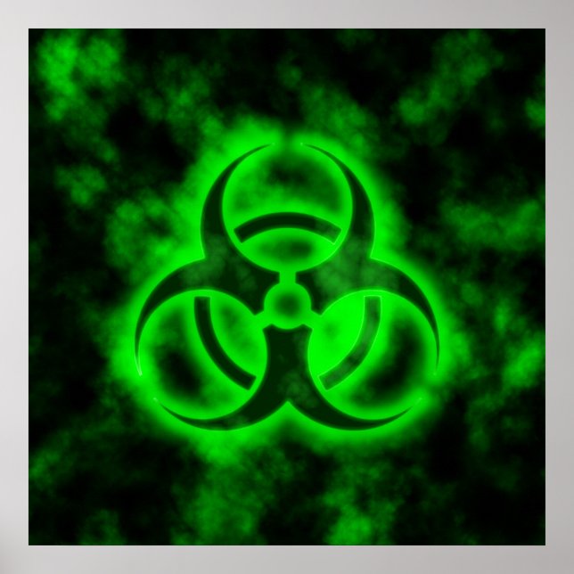 Poster Biodangerosité verte (Devant)