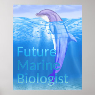 Poster Biologiste marin futur