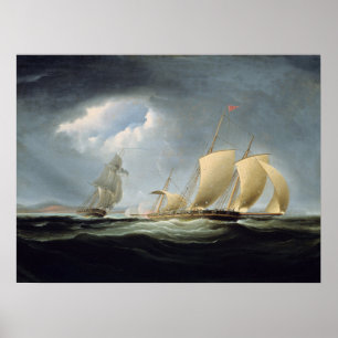 Poster Birch Tripoli Enterprise Ship Painting