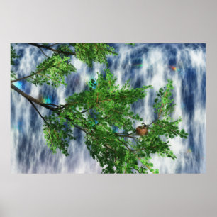 Poster Birdsnest Falls Imprimer
