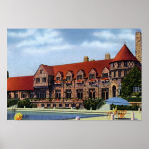 Poster Birmingham Alabama Country Club