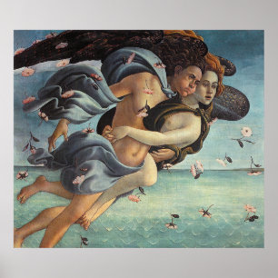 Poster Birth of Venus, Detail - Mythological Couple