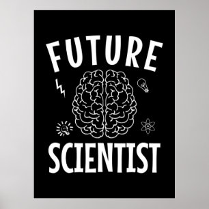 Poster Birthday Gift Future Scientist