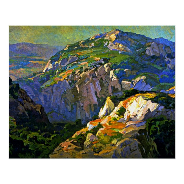 Poster Bischoff - Canyon Green, art, (Devant)