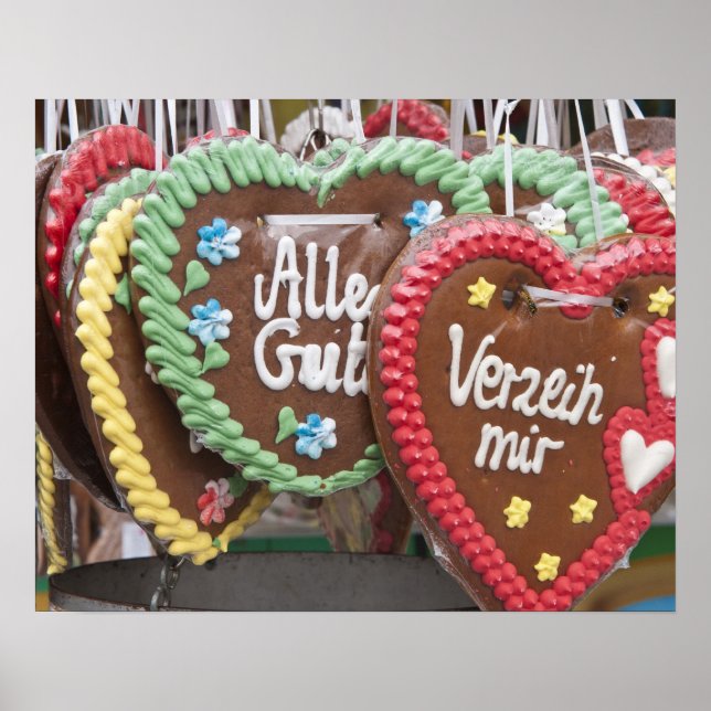 Poster Biscuits de Noël décoratifs (Devant)