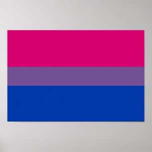 Poster Bisexual pride