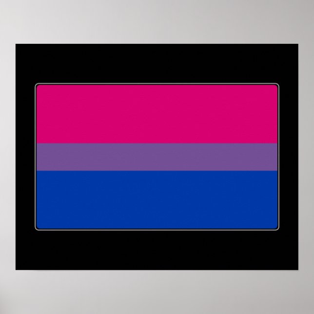 Poster Bisexual pride (Devant)