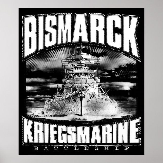 Poster Bismarck (Devant)