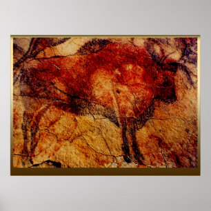 Poster Bison Altamira 2