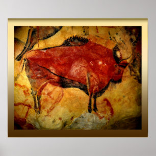 Poster Bison Altamira 3
