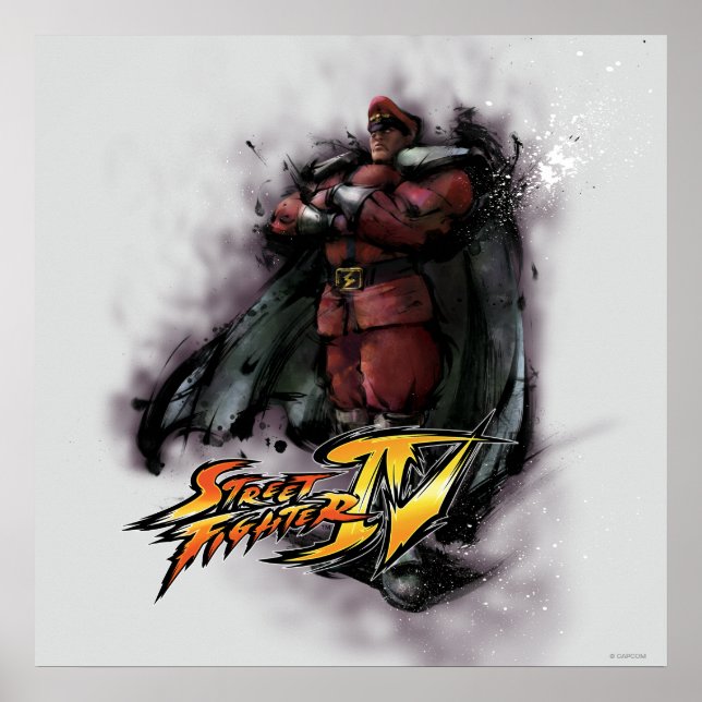 Poster Bison debout (Devant)