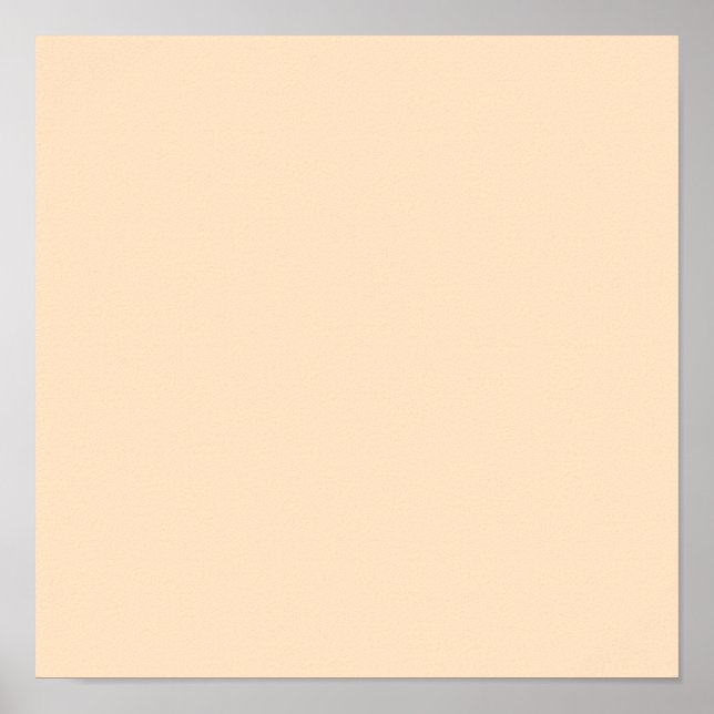 Poster Bisque (couleur solide) (Devant)
