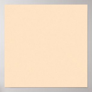 Poster Bisque  (solid color) 