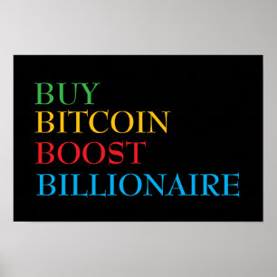 Poster Bitcoin Crypto