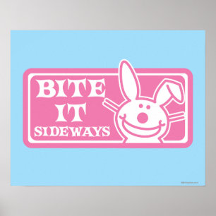 Poster Bite it Sideways