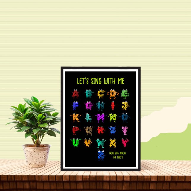 Poster Bizarre ABC (Créateur téléchargé)