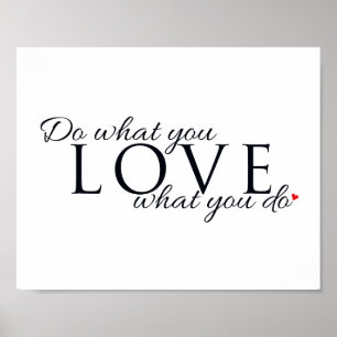 Poster Black and White Scandi typographic Inspirational