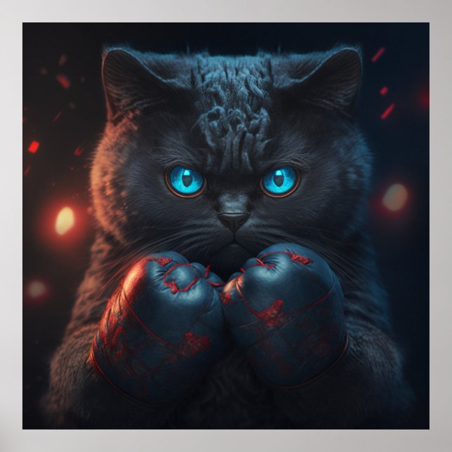Poster Black Cat (Devant)