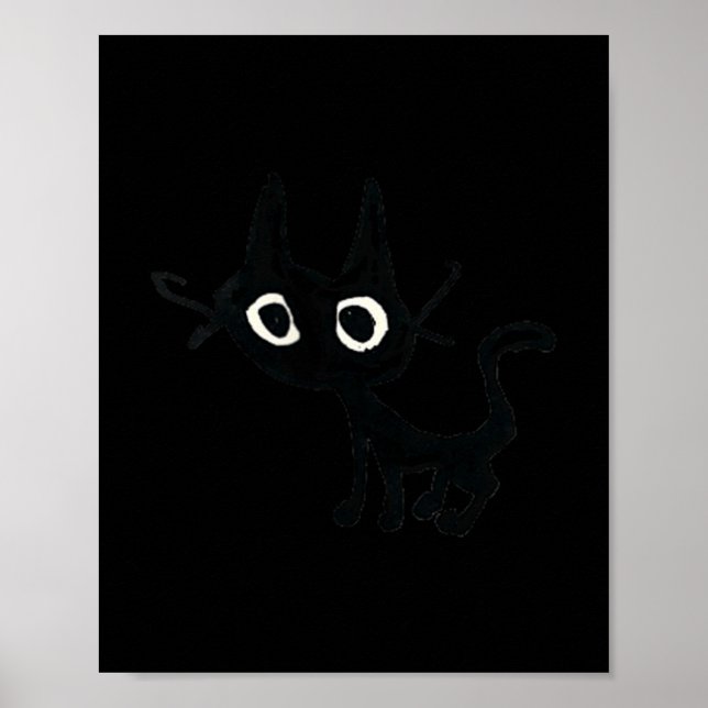 Poster Black Cat  (Devant)