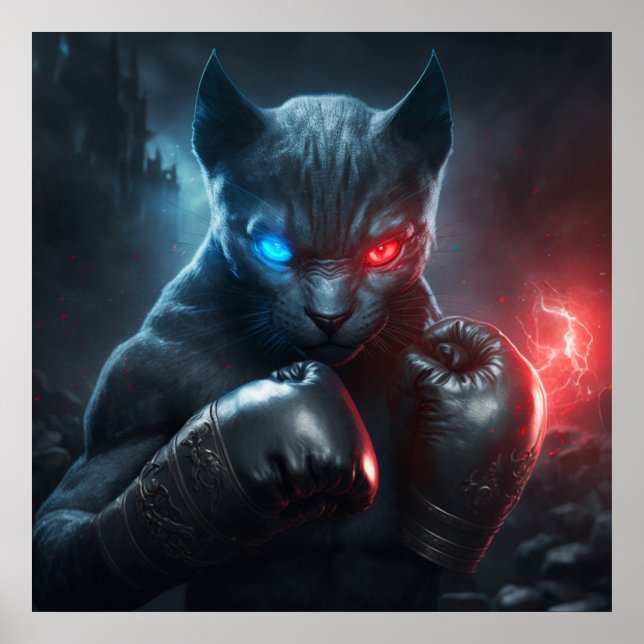 Poster Black Cat (Devant)