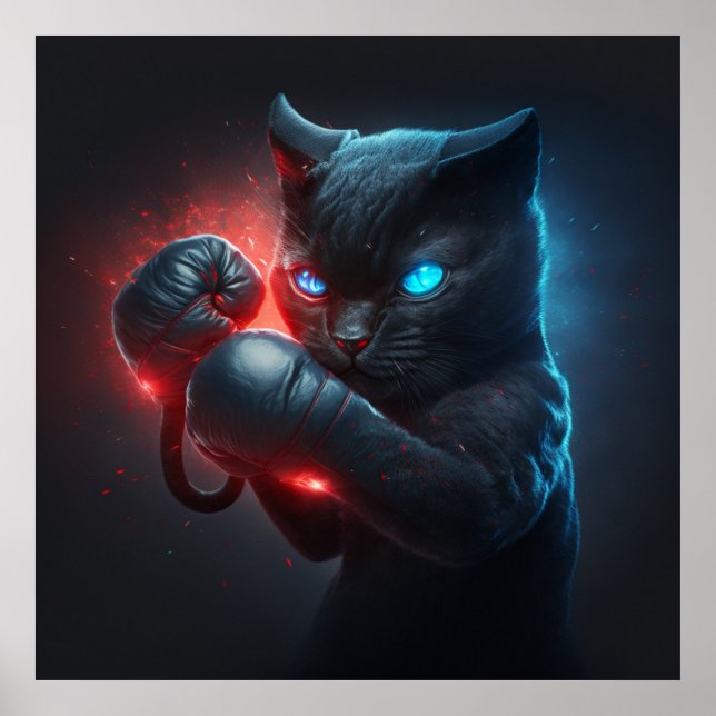 Poster Black Cat (Devant)