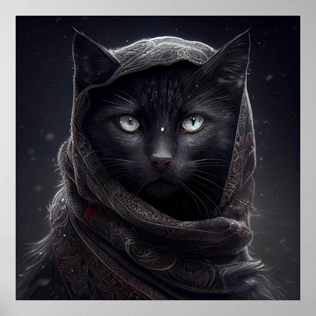 Poster Black Cat (Devant)