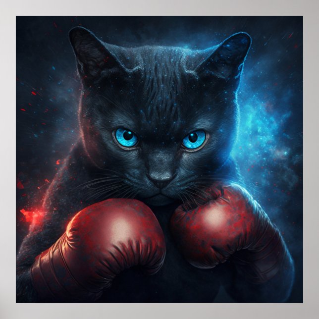 Poster Black Cat (Devant)