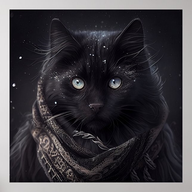 Poster Black Cat (Devant)