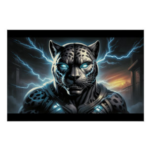 Poster Black Cat and Rat 11 B