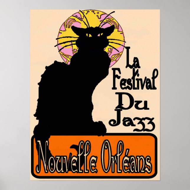 Poster Black Cat Jazz Festival (Devant)