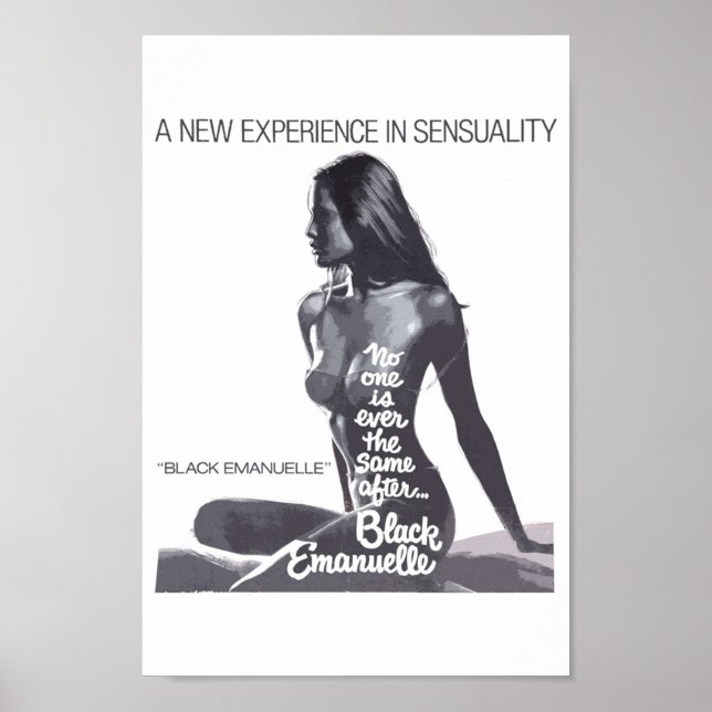 Poster Black Emmanuelle (Devant)