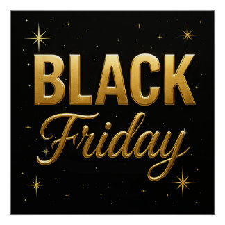 Poster Black Friday 