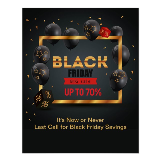 Poster Black Friday  (Devant)