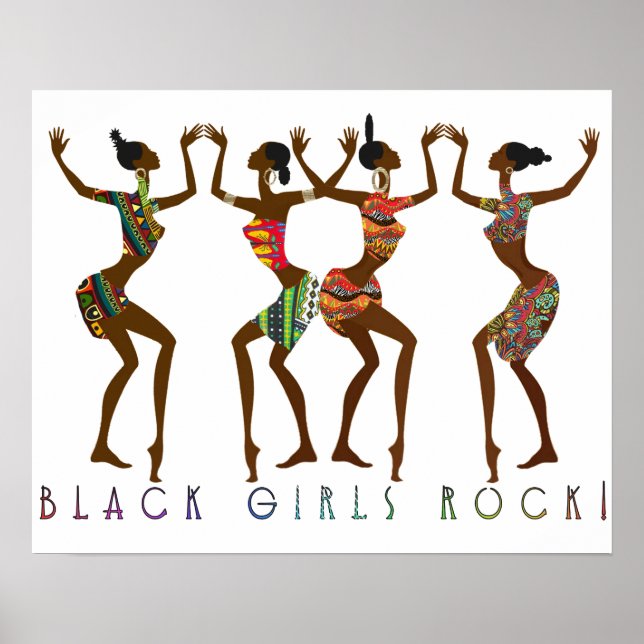Poster Black Girls Rock ! (Devant)