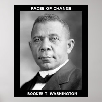 Poster Black History Month Heroes - Réservateur T. Washin