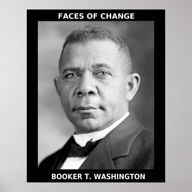 Poster Black History Month Heroes - Réservateur T. Washin (Devant)