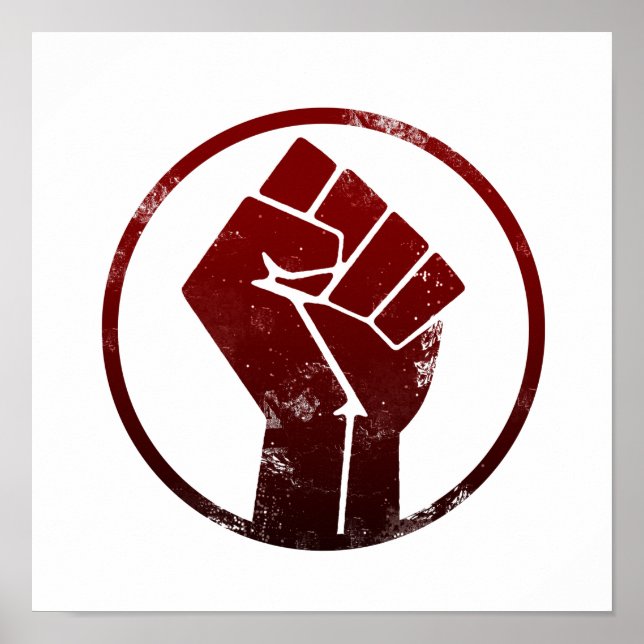 Poster Black Lives Matt 3 #BLM (Devant)