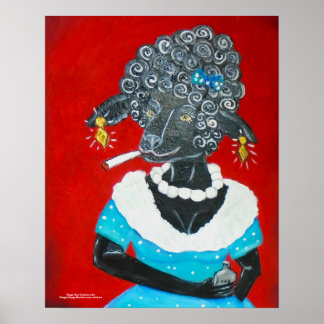 Poster Black Sheep Betty par Cappy Sue Créations