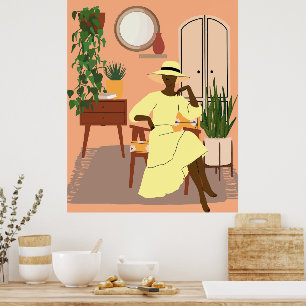 Poster Black Southern Belle