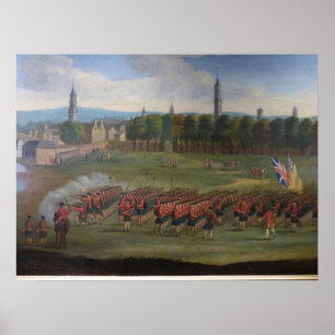 Poster Black Watch à Glasgow Green