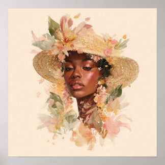 Poster Black Woman Empowerment Art