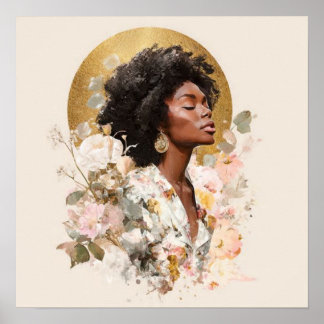 Poster Black Woman Empowerment Art