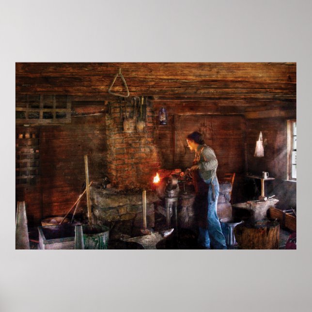 Poster Blacksmith - Cuisine avec le Smith's (Devant)