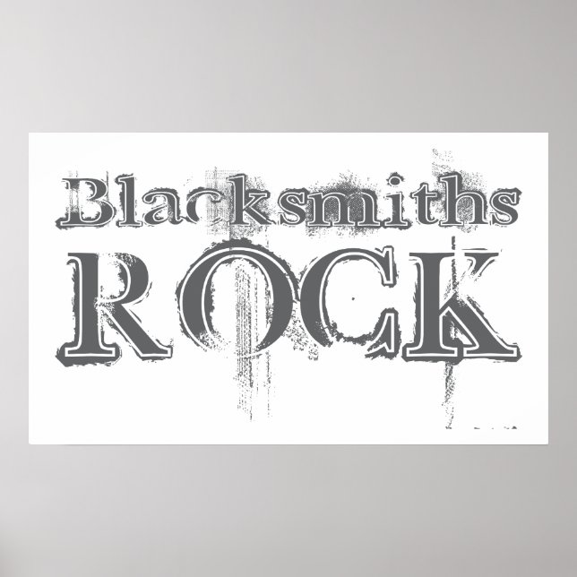 Poster Blacksmiths Rock (Devant)