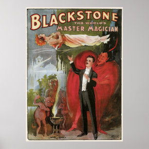 Poster Blackstone, le maître magicien du monde, 1934