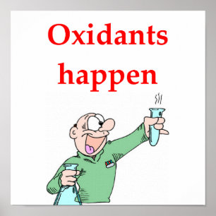 Poster blague de chimie