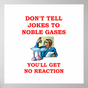 Poster blague de chimie