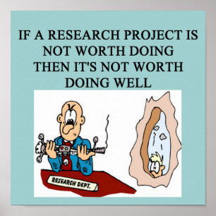 Poster blague du projet RESEARCH